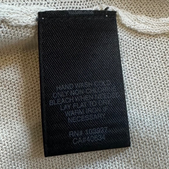 Marc Jacobs Cream and Gold Top with Exposed Zipper - Size L - Picture 12 of 12